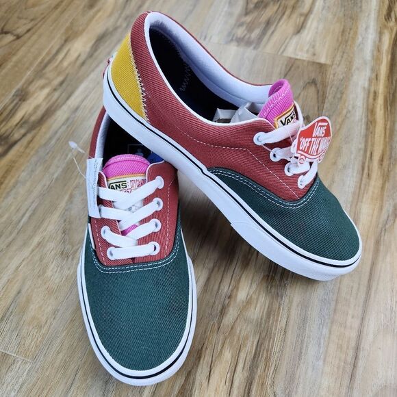 🔸️🔹️NWT Vans Varsity Era Unisex Multicolored Sneakers Size 7.5 - Picture 3 of 13